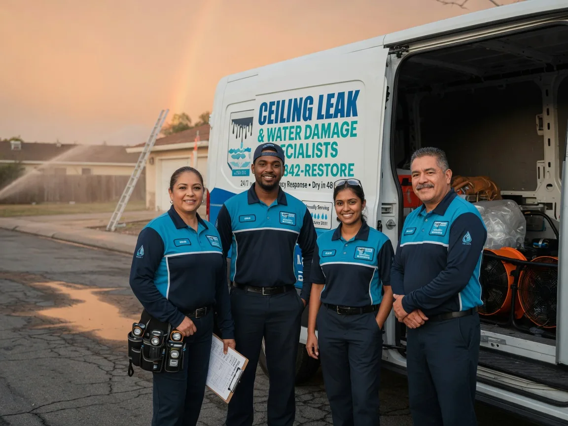Ceiling Leak Cleanup company in Coventry, VT